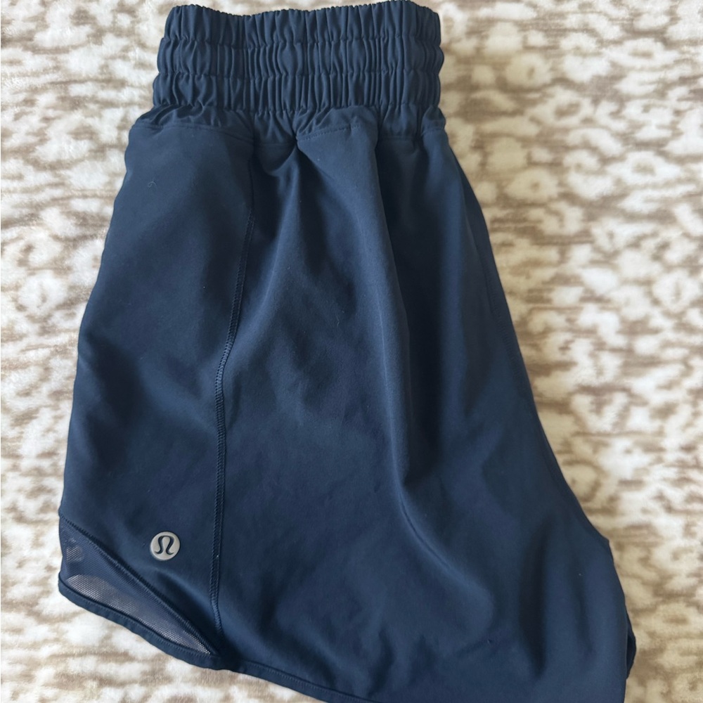 Lululemon Hotty Hot Navy Blue Athletic Skirt